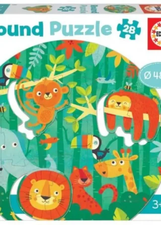 LA SELVA ROUND PUZZLE 28 PIEZAS