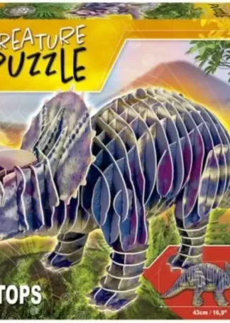 CREATURE PUZZLE 3D TRICERATOPS