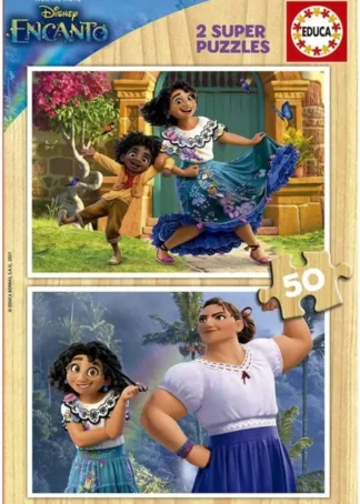 2 PUZZLES 50 PIEZAS ENCANTO DISNEY
