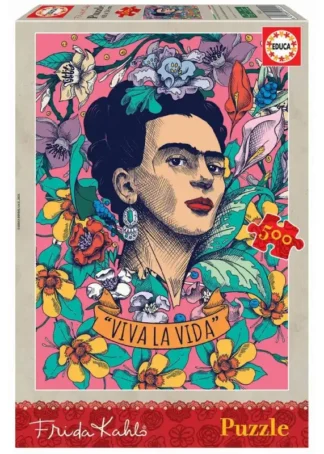 VIVA LA VIDA FRIDA KAHLO PUZZLE 500 PIEZAS