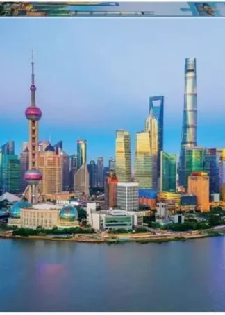 SHANGHAI AL ATARDECER PUZZLE 1000 PIEZAS