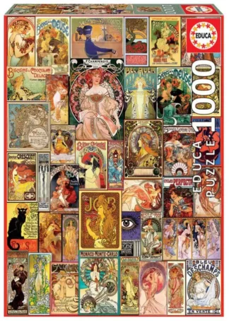 COLLAGE ART NOUVEAU 1000 PIEZAS