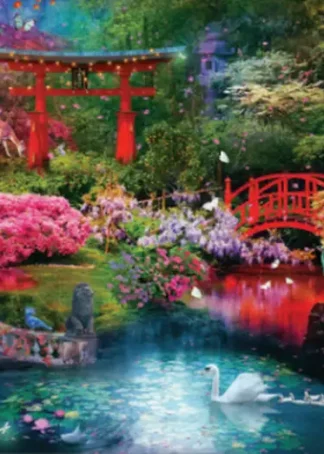 JARDIN JAPONES PUZZLE 3000 PIEZAS