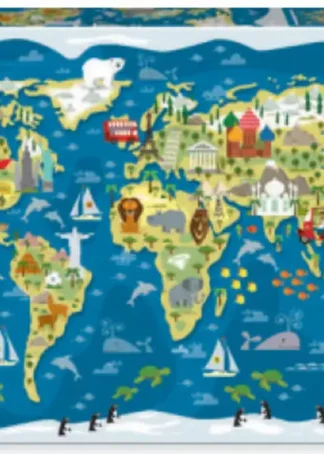 MAPAMUNDI 200 PIEZAS