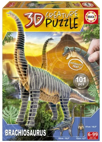 PUZZLE 3D BRACHIOSAURUS