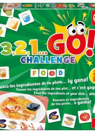 3 2 1 GO CHALLENGE FOOD