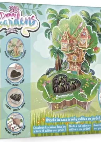 3D DREAM GARDENS 2 EN 1 CASA DEL ARBOL