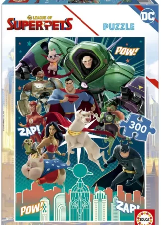 DC LEAGUE OF SUPERPETS PUZZLE 300 PIEZAS