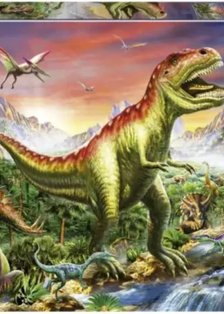 PUZZLE 1000 PIEZAS BOSQUE JURASICO