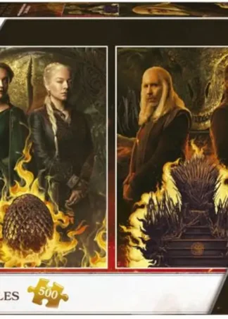 PUZZLE 2X500 PIEZAS CASA DEL DRAGON