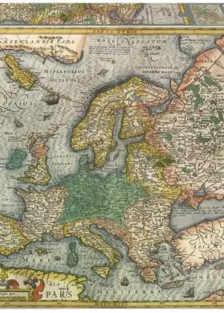 PUZZLE 1000 PIEZAS MAPA DE EUROPA