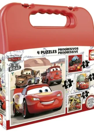 MALETA PROGRESIVOS CARS 12 14 20 25 PIEZAS