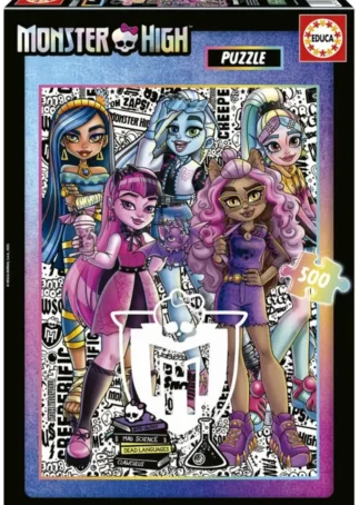 PUZZLE MONSTER HIGH 500 PIEZAS