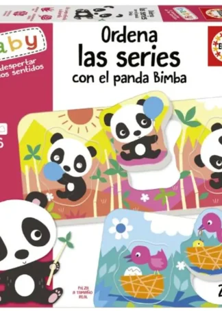 ORDENA LAS SERIES CON EL PANDA BIMBA