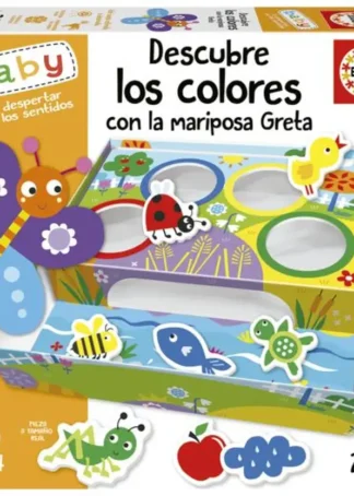 DESCUBRE LOS COLORES CON LA MARIPOSA GRETA