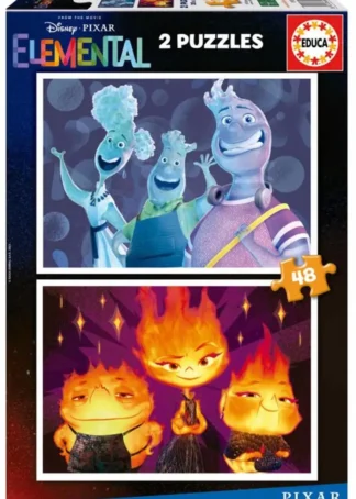 PUZZLE 2X48 PIEZAS ELEMENTAL