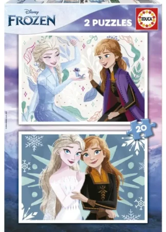 PUZZLE 2X20 PIEZAS FROZEN
