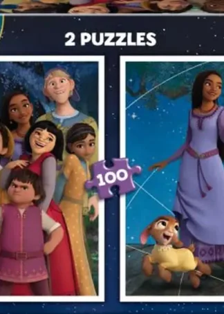 PUZZLE 2X100 PIEZAS WISH