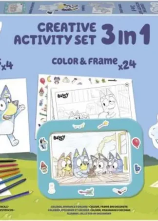 SET 3 EN 1 CREATIVO DE BLUEY