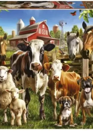 PUZZLE 500 PIEZAS LOS TRAVIESOS DE LA GRANJA