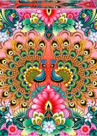 PUZZLE 1500 PIEZAS PAVOS REALES DE BENGALA