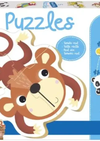 BABY PUZZLES FAUNA SALVAJE ( 5 PUZZLES 3,4,5 PIEZAS )