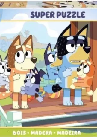 PUZZLE 100 PIEZAS BLUEY MADERA