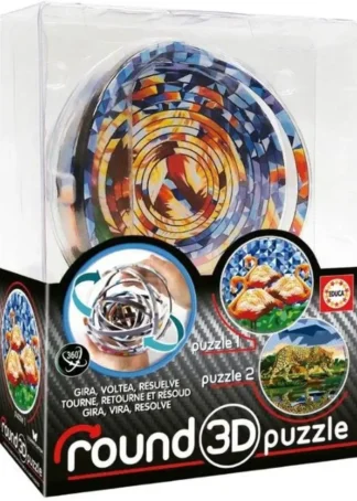 PUZZLE 3D ROUND DOS IMAGENES ELIZABETH SUTTON