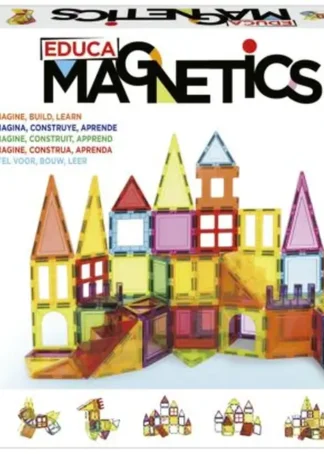 JUEGO 61 PIEZAS EDUCA MAGNETICS