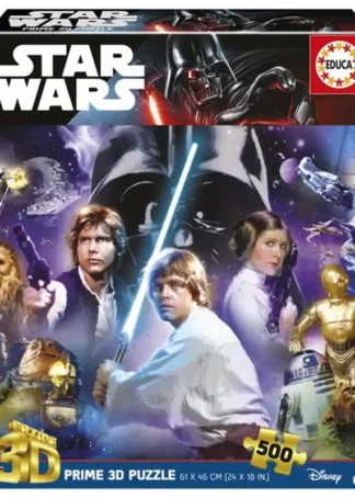 PUZZLE 3D LENTICULAR 500 PIEZAS STAR WARS
