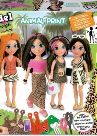 MY MODEL DOLL DESIGN ANIMAL PRINT