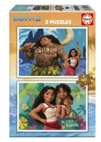 PUZZLE 2X48 PIEZAS VAIANA 2