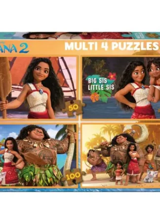 MULTI PUZZLES VAIANA 50 80 100 150 PIEZAS