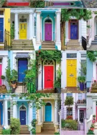 PUZZLE 1000 PIEZAS PUERTAS NOTTING HILL
