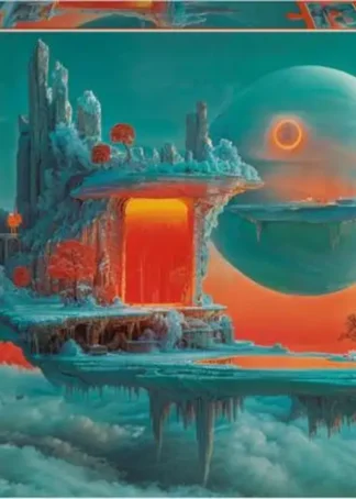 PUZZLE 500 PIEZAS PLUS PLANETA FUEGO Y HIELO