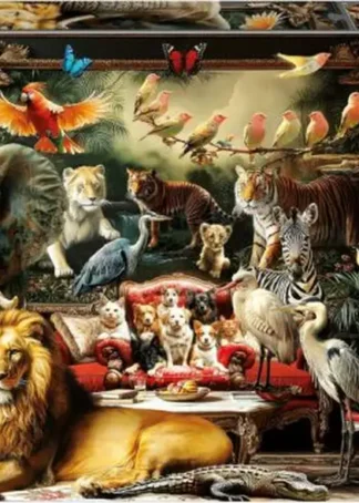 PUZZLE 1500 LA MANSION ANIMAL