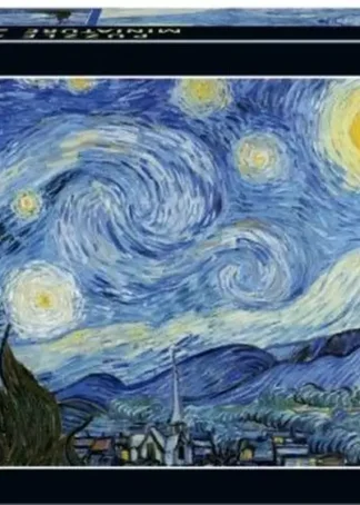 PUZZLE 1000 PIEZAS LA NOCHE ESTRELLADA VAN GOHG MINIATURE