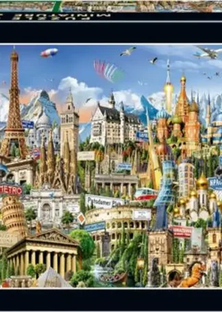 PUZZLE 1000 PIEZAS SIMBOLOS DE EUROPA MINIATURE