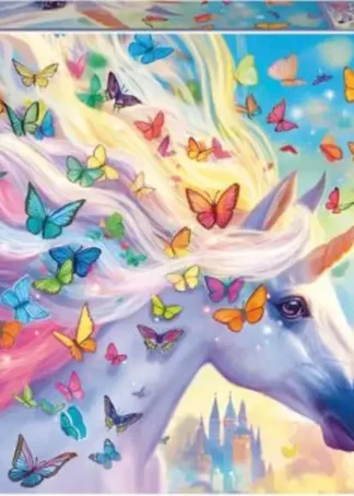 PUZZLE 500 PIEZAS UNICORNIO ARCOIRIS