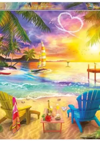 PUZZLE 1000 PIEZAS PLAYA DEL AMOR FSC