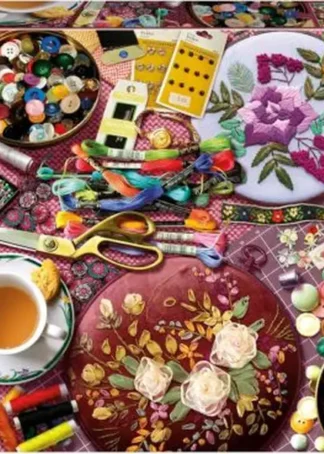 PUZZLE 2000 PIEZAS LA MESA DE COSTURA