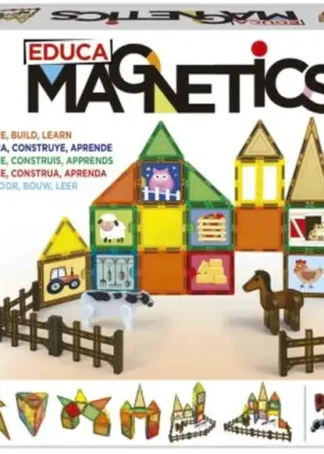 JUEGO 28 PIEZAS EDUCA MAGNETICS
