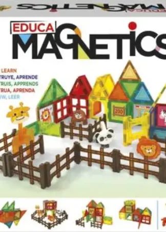 JUEGO 50 PIEZAS EDUCA MAGNETICS