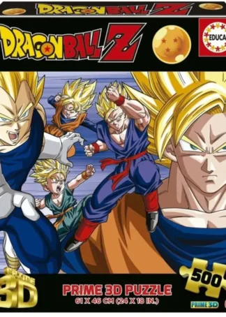PUZZLE 3D LENTICULAR 500 PIEZAS DRAGON BALL