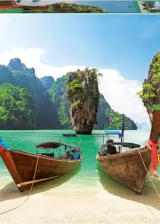 PUZZLE 1000 PIEZAS ISLA DE JAMES BOND