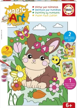 MAGIC ART NUMBER ART +6 MASCOTAS