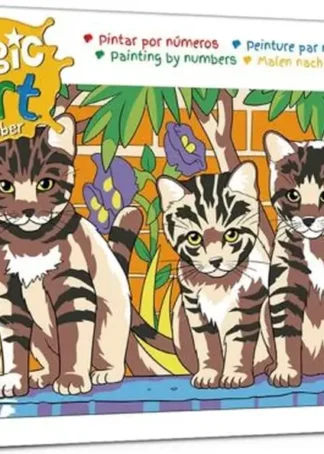 MAGIC ART NUMBER ART +9 GATOS Y PERROS