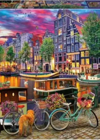 PUZZLE 6000 BICICLETAS EN AMSTERDAM