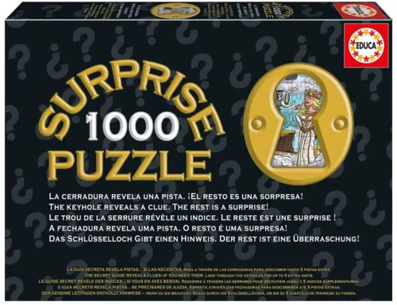 PUZZLE 1000 PIEZAS NIGHTS ROUND TABLE
