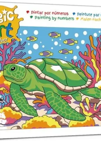 MAGIC ART NUMBER ART +9 ANIMALES MARINOS